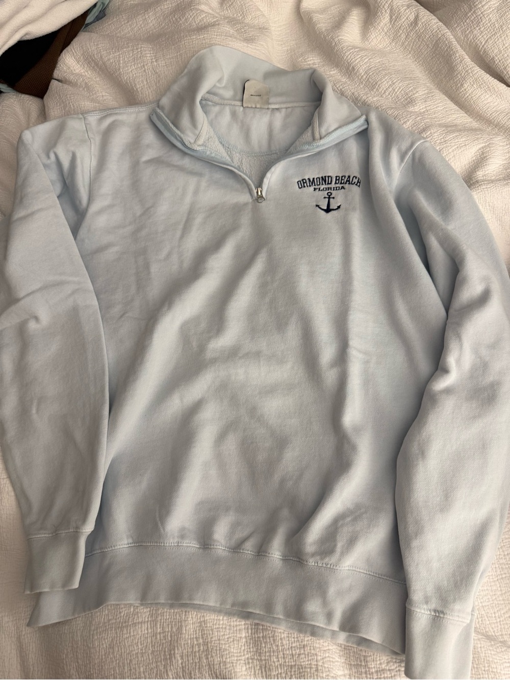Baby Blue Ormond Beach Quarter Zip